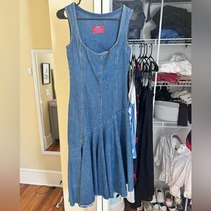 SOLACE LONDON x RTR Denim dress